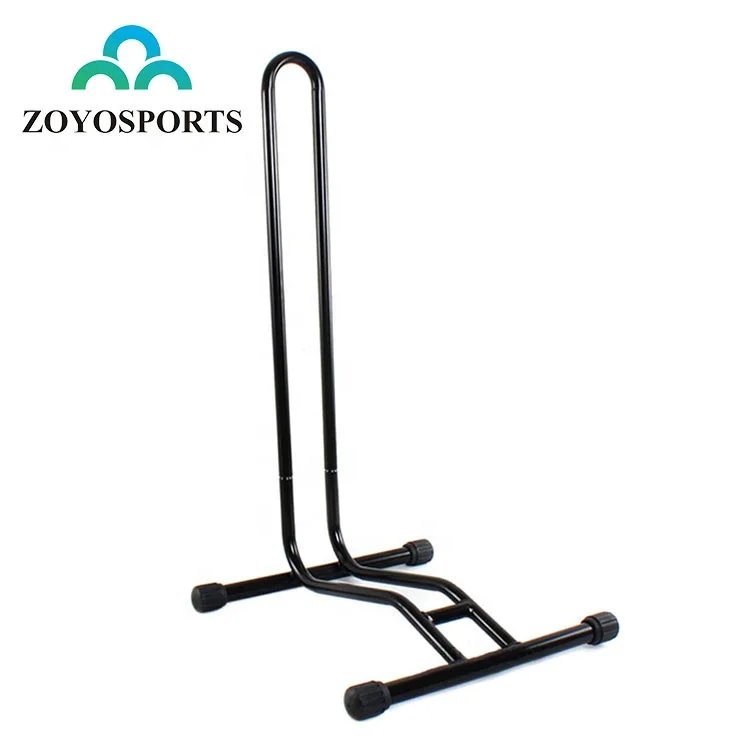 

ZOYOSPORTS Wholesale L Type Bicycle Floor Stand Storage Carrier Bike Cycling Repair Parking Rack, Black