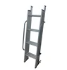 Loft access aluminum ladder 3 section step ladder extensible