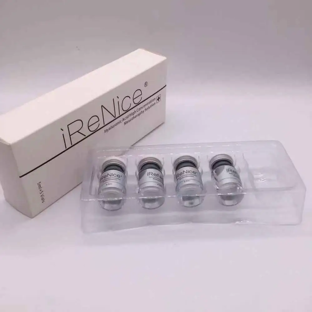 

iRenice 5ml mesotherapy ampoule Anti-Wrinkle Skin Mesotherapy Injection, Transparent