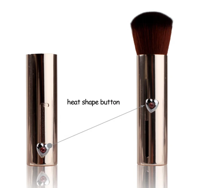 Professional Retractable Bristle Hair Make Up Powder Brush ...