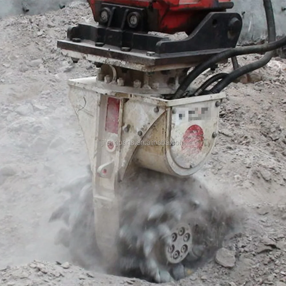 Rotary Drum Cutters With Transverse Cutting Heads (standard) Brush