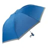 China supplier safety travel compact umbrella with reflective borders