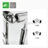 factory price 304 316 stainless steel handrail elbow /adjustable railing elbow for round pipe