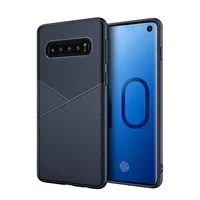 

Slim Business Style Leather Pattern Soft TPU Cover Case for Samsung Galaxy S10