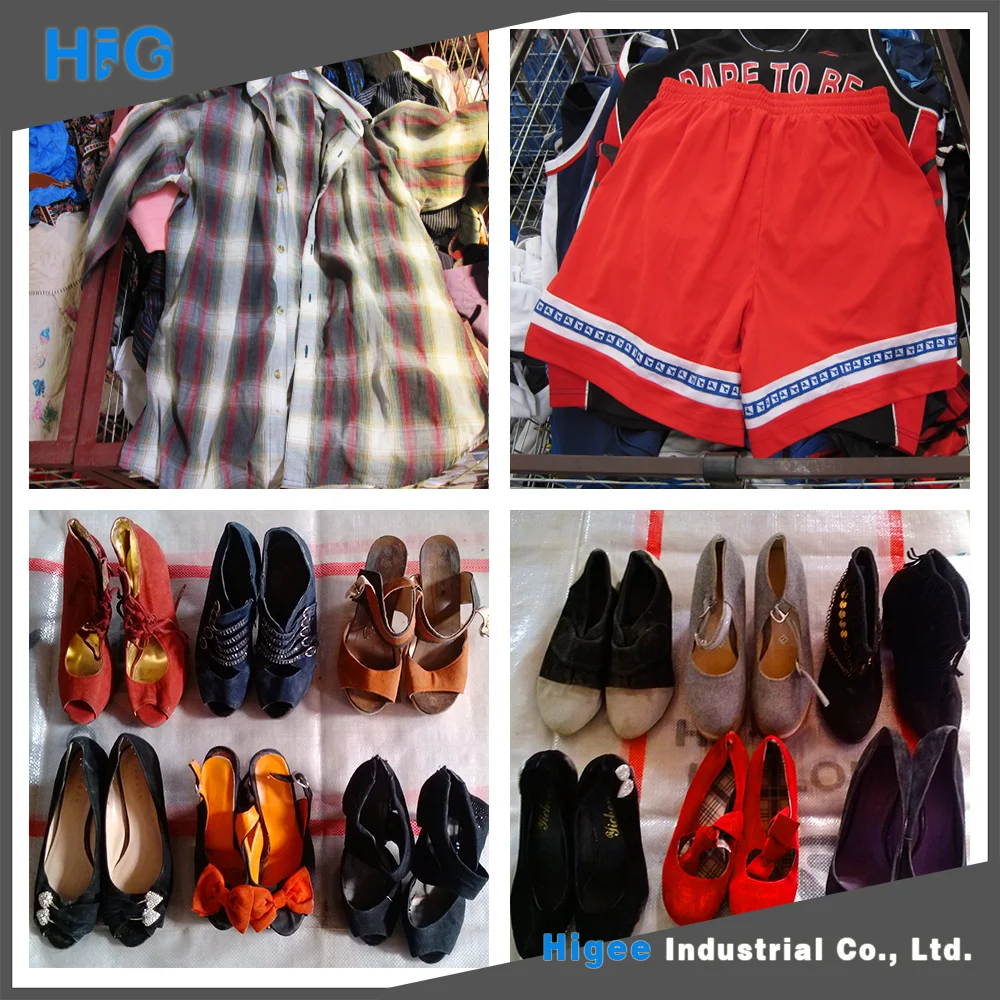 Second Hand Used Clothing And Shoes 