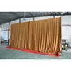 White Background Pipe&Drape, used Pipe Drape chiffon drape curtain For Wedding celling decoration