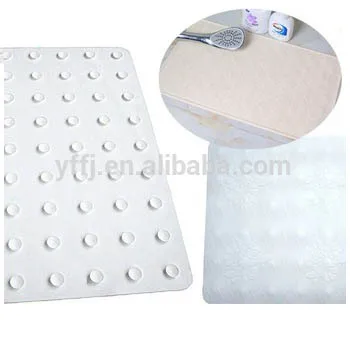 Soft Silicone Non Slip Bath Mat With Suction Pad Buy Non Slip