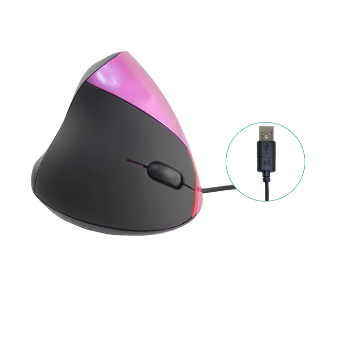 SUNGI Factory Supply Computer Accessories 5D Wired Vertical Mouse Ergonomic Protect Your Wrist