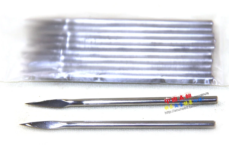 100 Pcs Reusable Three-edged Needle Acupuncture Three-edged Needle Size