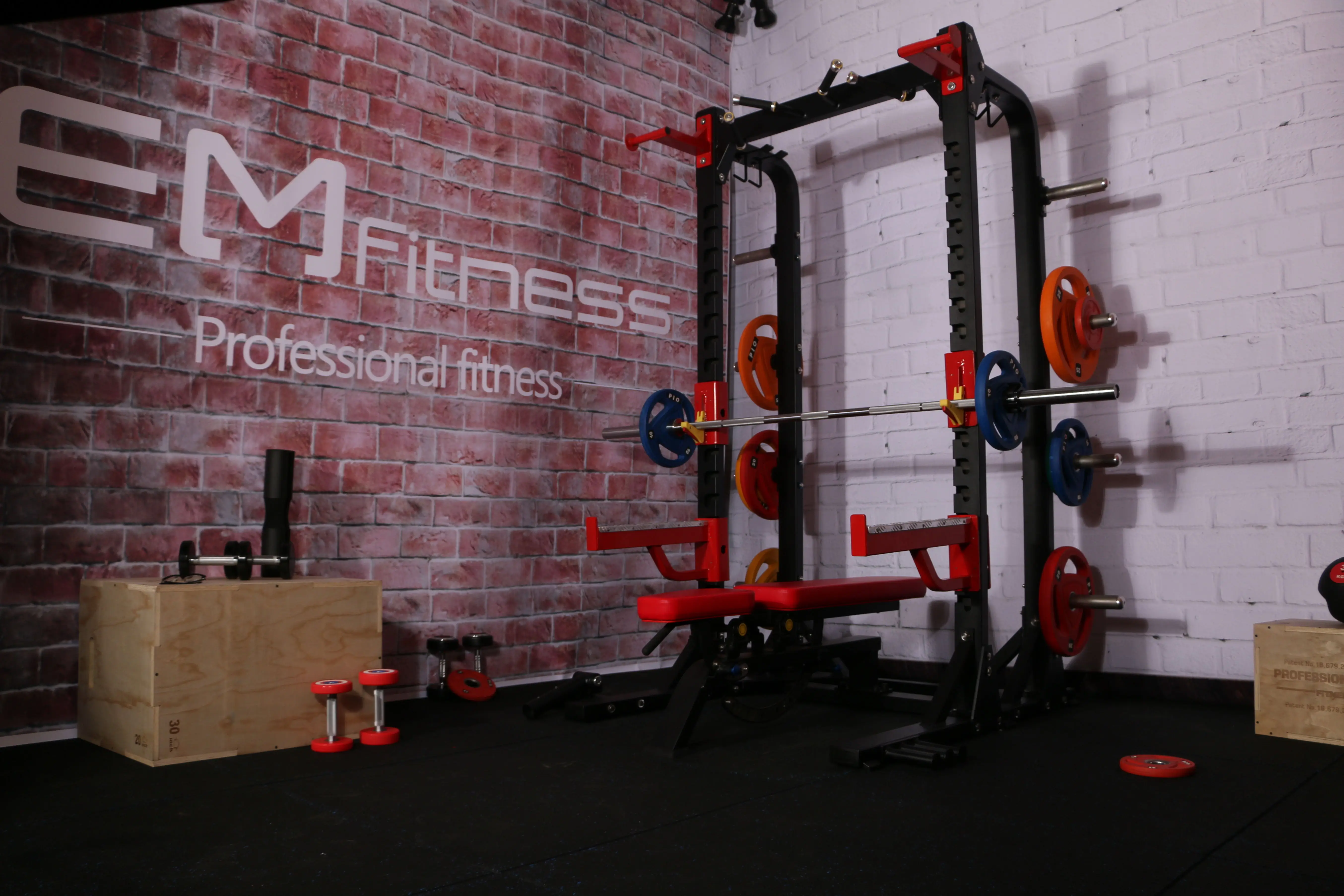 squat rack for training gym fitness equipment