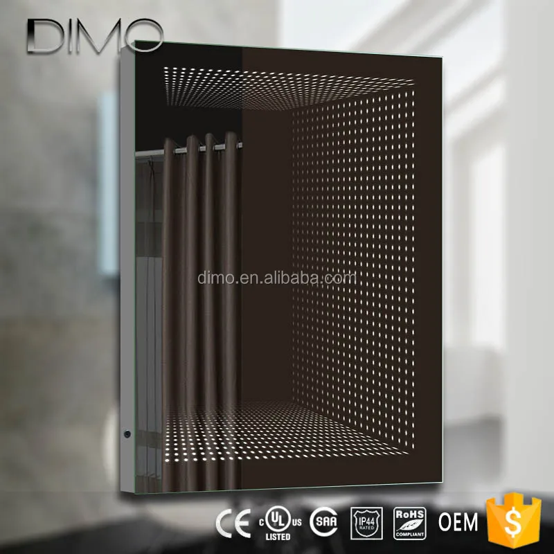 in01 Decorative Wall led lighted kelvin RGB Changing Ultra-Violet 5050 3d infinity mirror .jpg