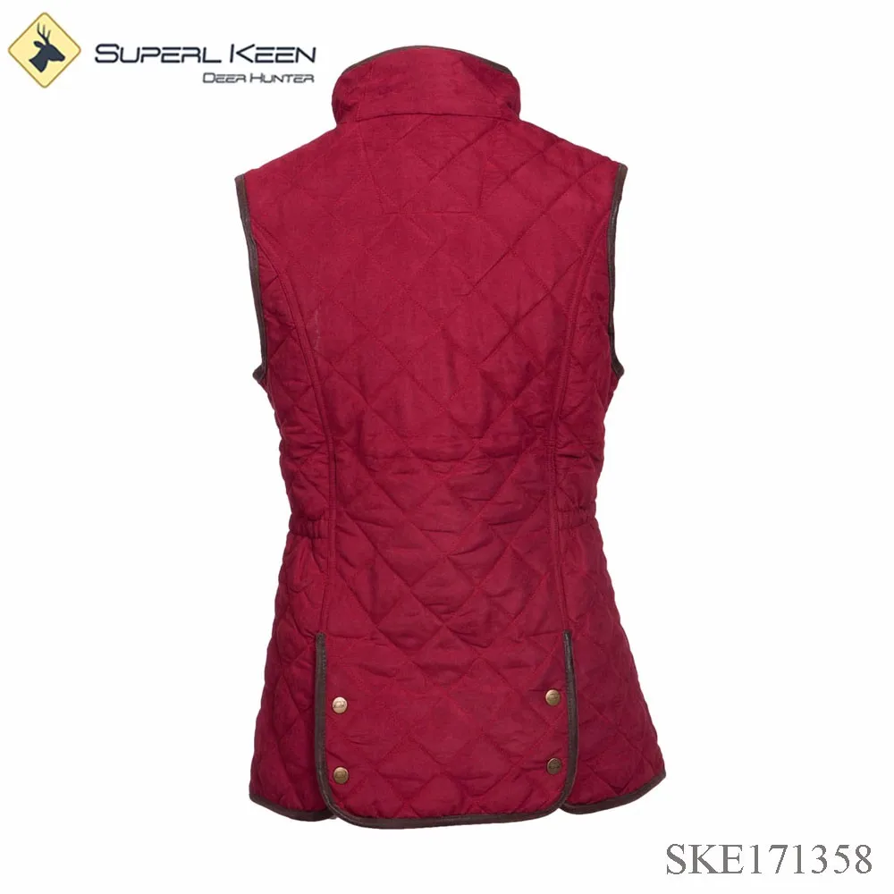 Ladies Quilted Hunting Vest Insulated Shooting Gilet Buy Shooting