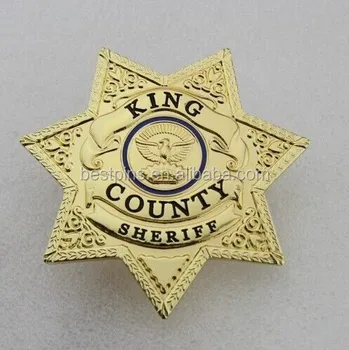 The Walking Dead Uniform Star Badge King County Sheriff Grimes Badge Repro Buy Uniform Star Badgesheriff County Badge Pinssheriff Badge Film Pins