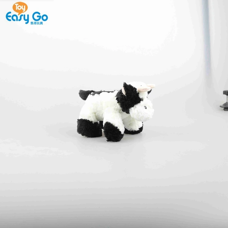 En71 Fluffy Long Hair Comfort Plush Cow Buy Plush Cow Plush Toy