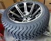 12' Golf Cart Tires & Rims combo, aluminum storm trooper with 215/35-12 street tire wholesale