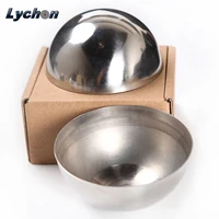 

Food grade stainless steel round shape bath bomb molds