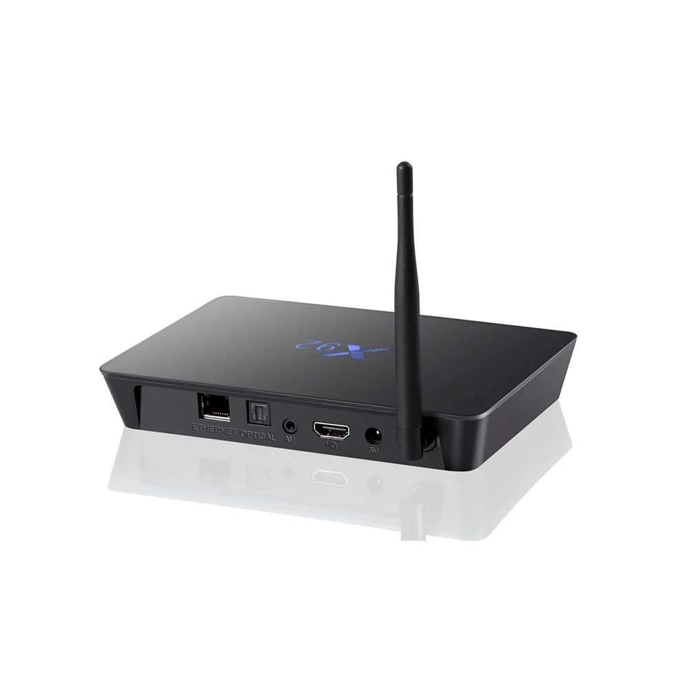 

super android tv box custom logo X92, Balck
