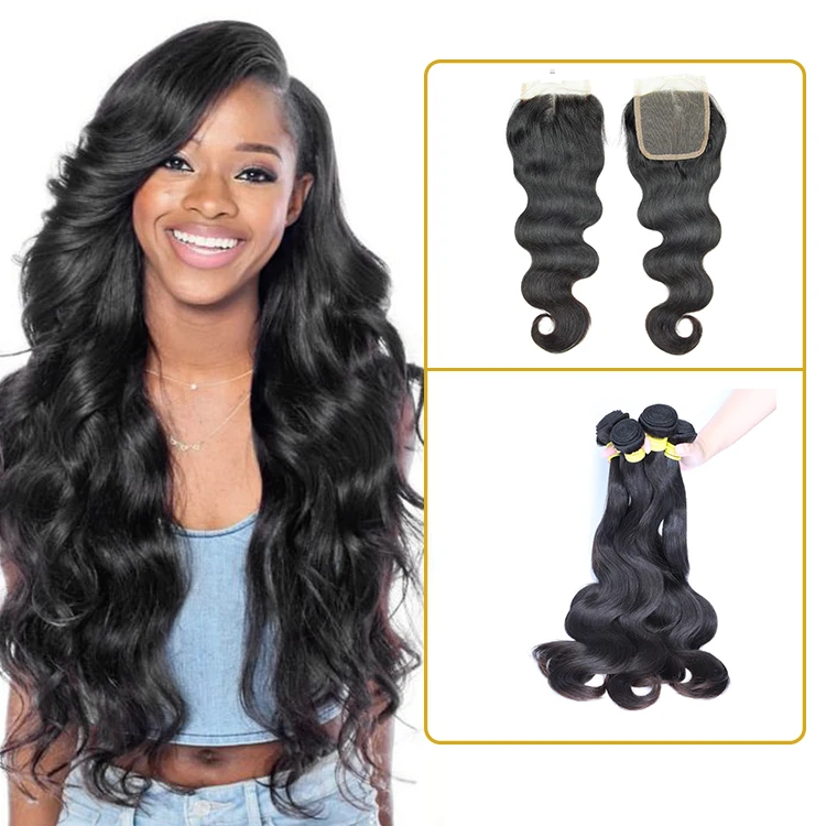 Best Hair Supplier In China Body Wave Human Extensions Cheap Weft Hair