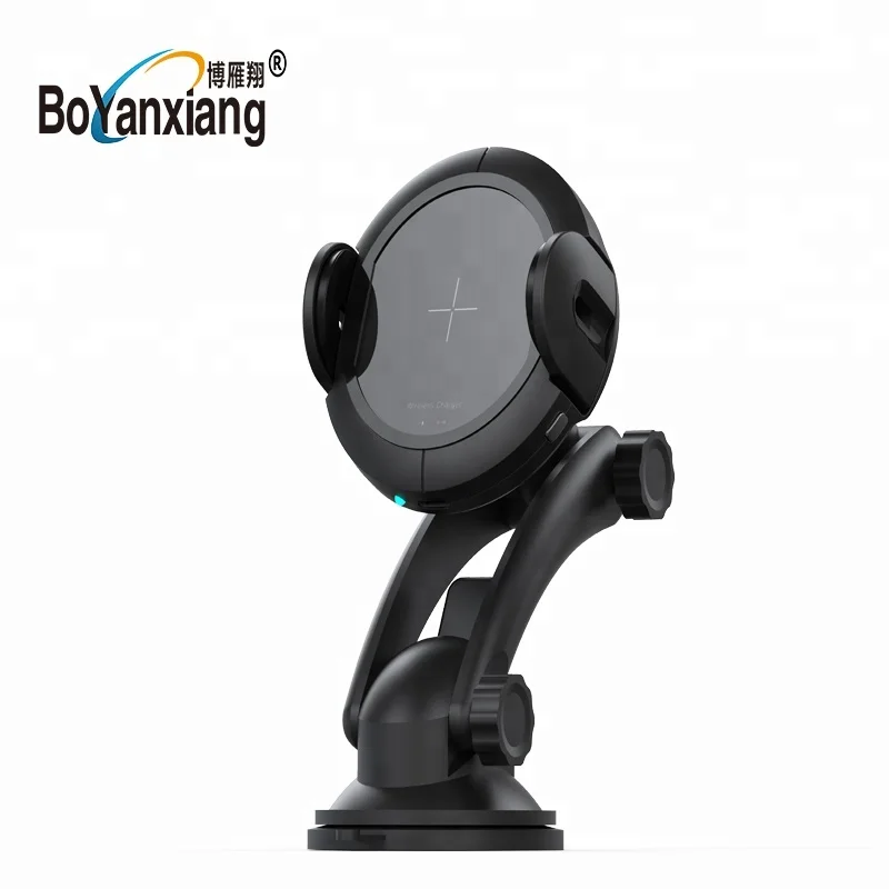 

2018 hot products 5W/10W/12W/15W wireless car charger for car wireless charger car mount, Black or cutomized
