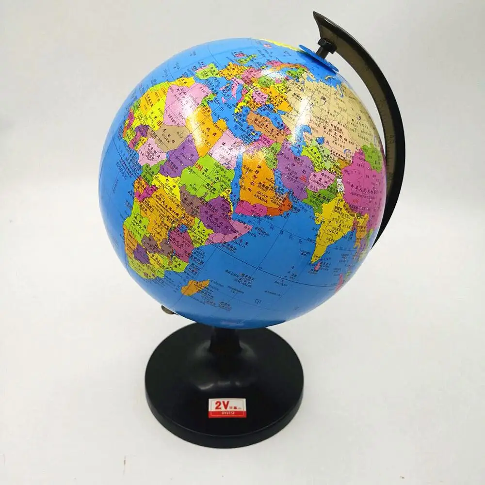 
Gelsonlab HSGA-029 Classic Desktop Rotating Globes Geographic Teaching Interactive World Map Globes Different size available 