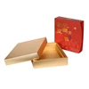 Eco-friendly gold paper packaging cookie box design