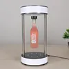 magnetic floating bottle display with 360 Degre Rotating Customized