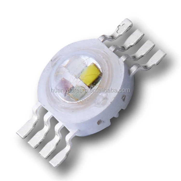 RGB+W 3.0V 4*1Watt 4*3Watt High power RGBW LED