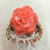 2019 Good sell beauty rose flower soap high quality natural handmade fruit flower shape soap