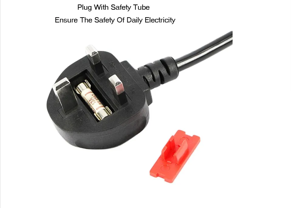 Cable Plug 1.5mm British C13 England /uk C5 Uk Power Cord For Hair Straightener