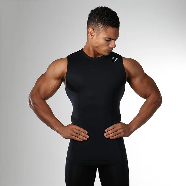 

Oem Polyester Vest Customize Sports Tank Top For Men