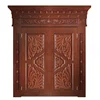China custom fashion exterior solid wood door