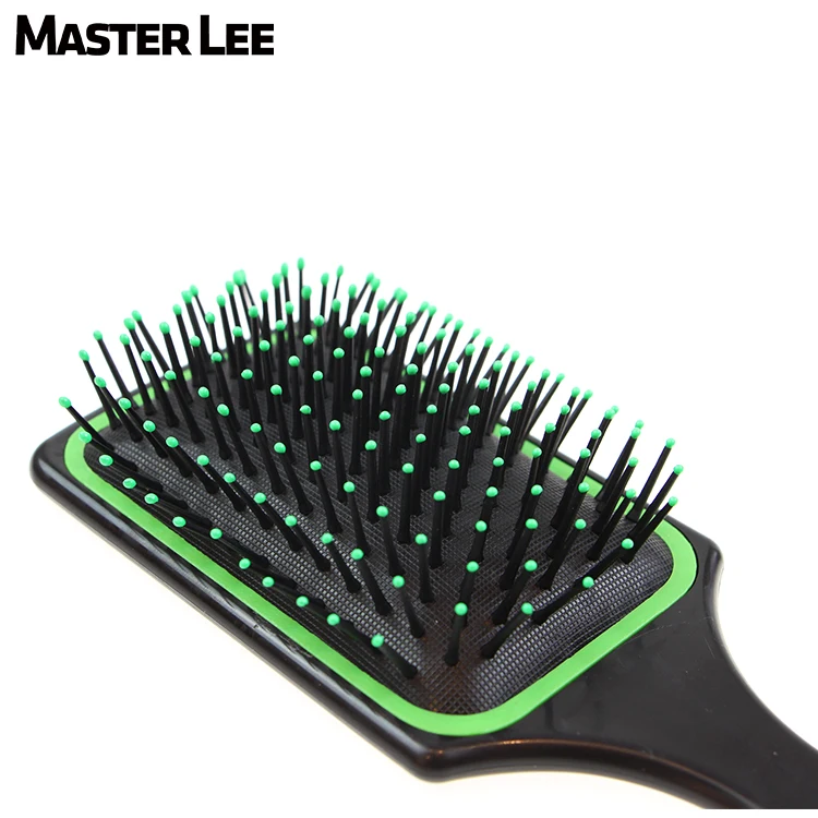 

Masterlee Brand Hair Comb Plastic Paddle Hair Brush Comb Head Massage Hair Care and Beauty Spa Massage Brush Airbag Random, Black