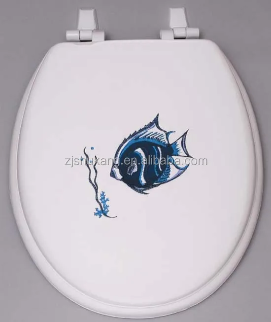 tropical fish toilet seat