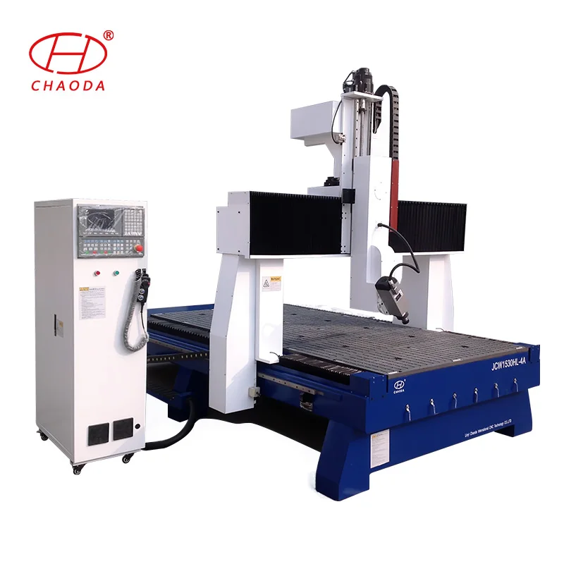 4 Axis Eps Foam Cutter Pvc Foam Board Cnc Router Machine For Casting