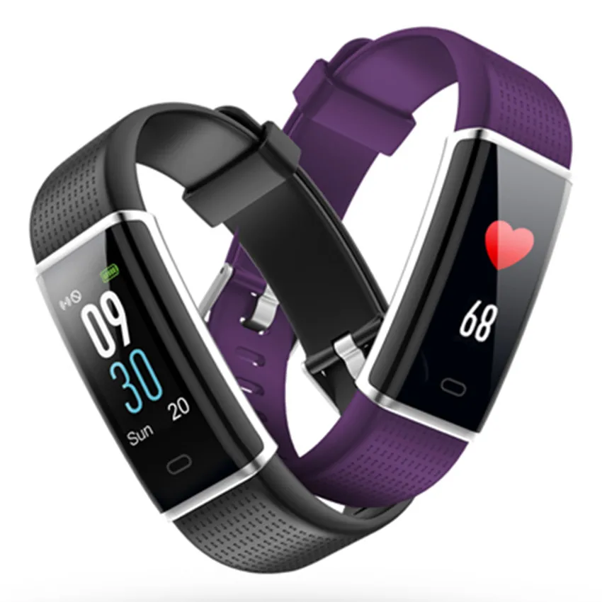 Fitness Watch Heart Rate Monitor Smart Band Activity Tracker iOS/Android