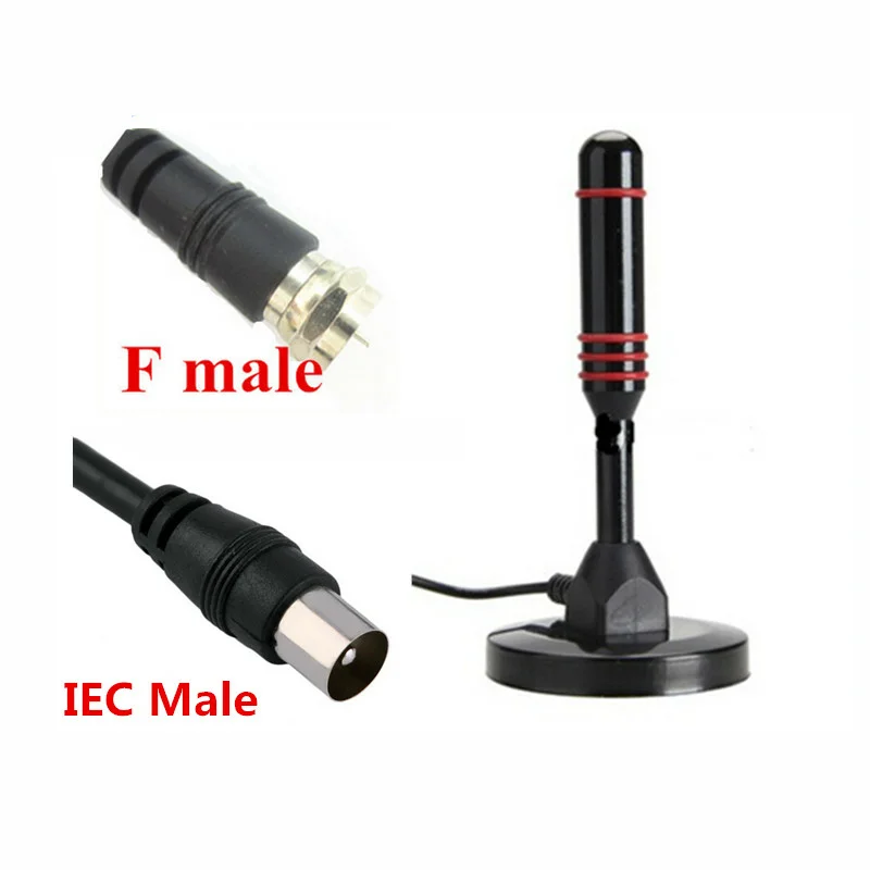 External Power Supply Uhf Vhf Digital Tv Antenna Indoor Base