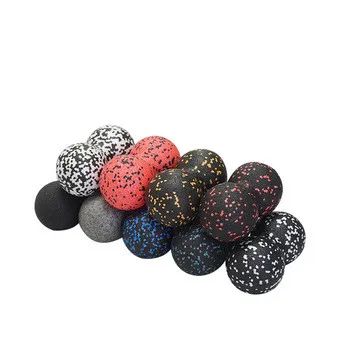 

Extra Firm Custom EPP Foam Massage Peanut Duo Ball, Blue, pink, black, etc,customizable