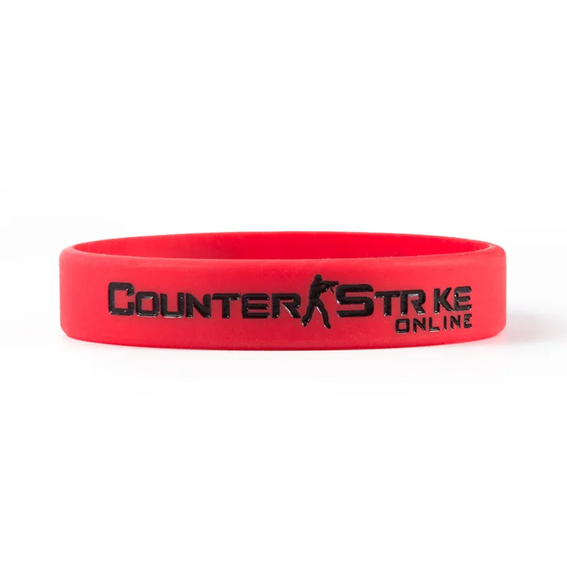 

Game CSGO Counter Strike Team War Anime Silicone Bracelet AliExpress ebay Amazon Wholesale Custom