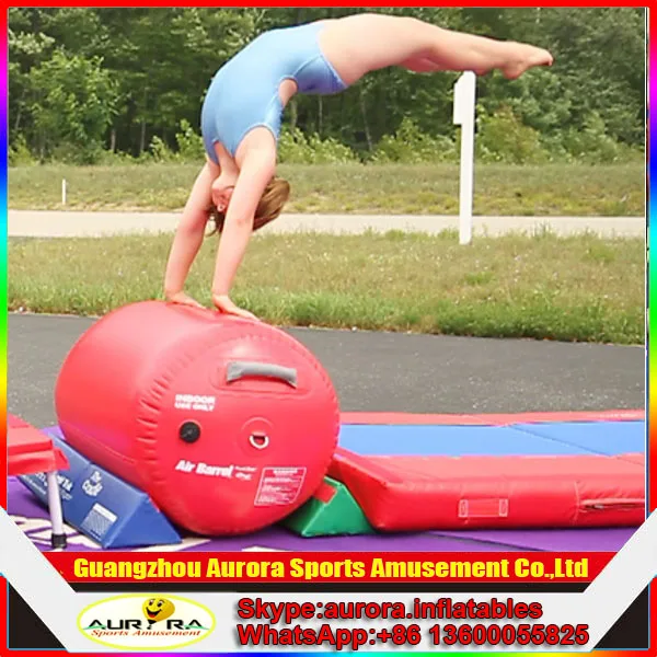 

Used Fitness Inflatable Air Barrel With Indoor Gymnastic Equipment