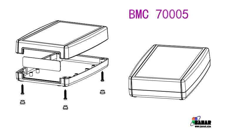 small plastic enclosure for electronic devices with high quality and good price