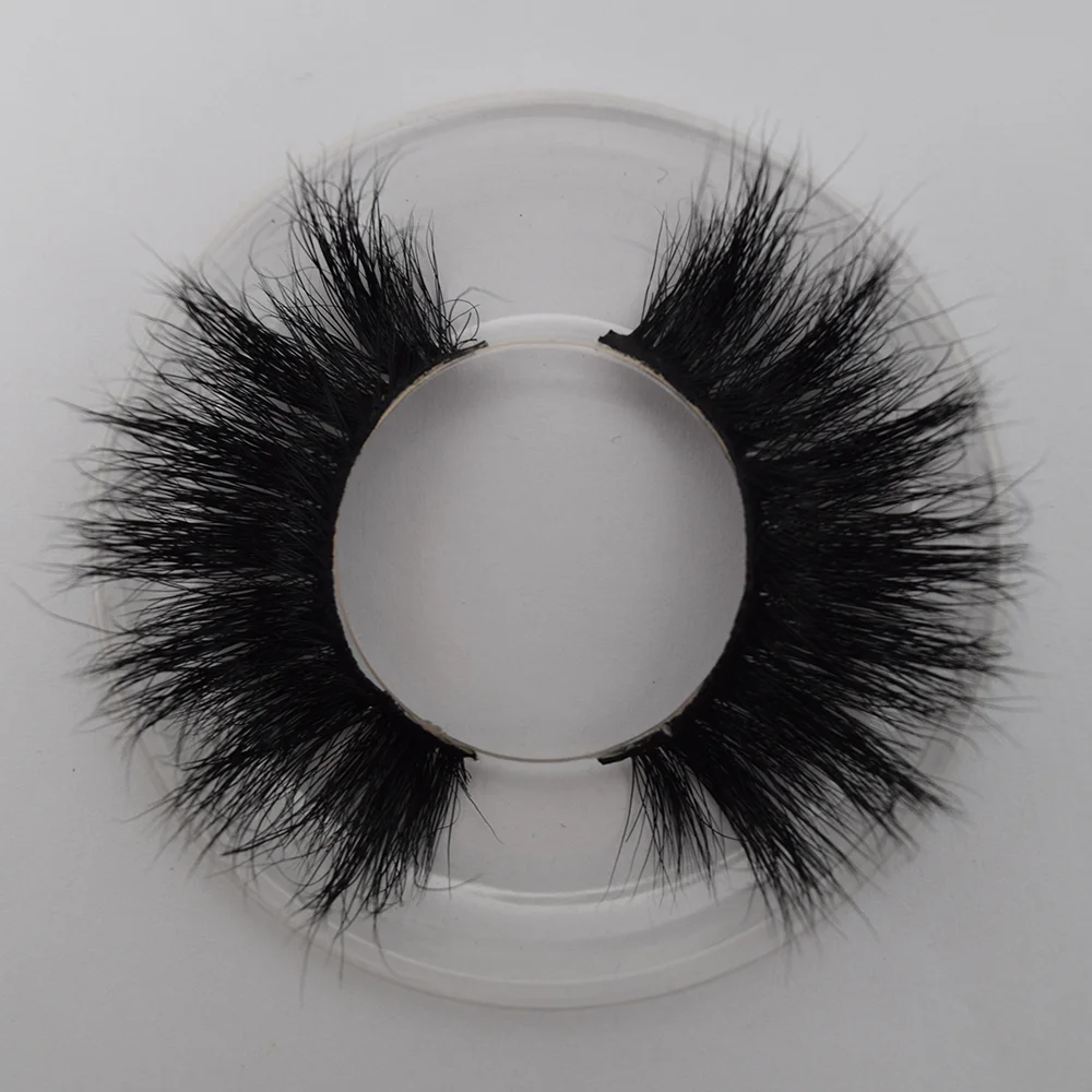 

Eshinee Dramatic 25 mm 3d mink lashes 25mm real mink eyelashes With Custom Packaging Your Own Logo Eyelash Box