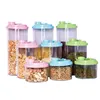 2019 Easy Open Kitchen Seal Plastic Food Storage container Jar