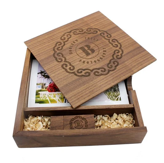 

Free Sample Custom Logo Usb Flash Drive High Speed Wooden Usb Full Capacity Bamboo Usb, Custom colors