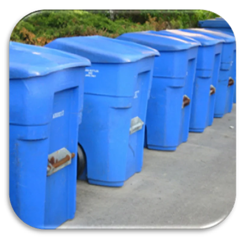 Plastic Garbage 134.2khz Read Only Rfid Chip Hdx Bde Waste Bin Tag