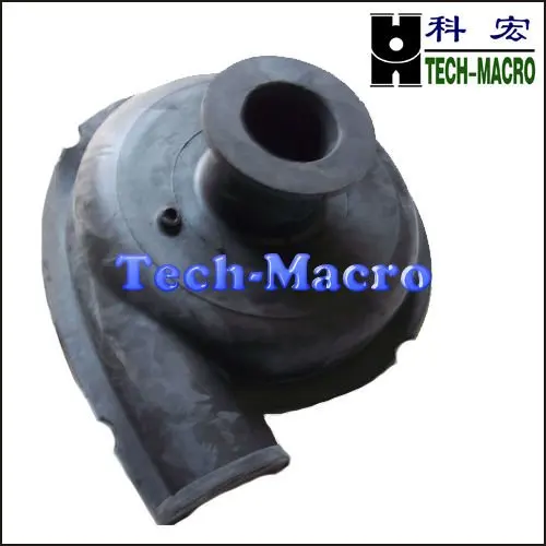 
Rubber volute casing for rubber liner centrifugal slurry pump 