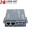 LINK-MI LM-102T 1920X1080 Video Audio Utp VGA Extender 2 port with RJ45 Cat5 Allow Remote Transmission