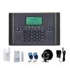 top selling 6 wired zones 40 Wireless gsm intelligent home alarm systems with mobile app