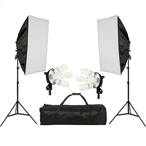 Portable Softbox Continuous Light Kit