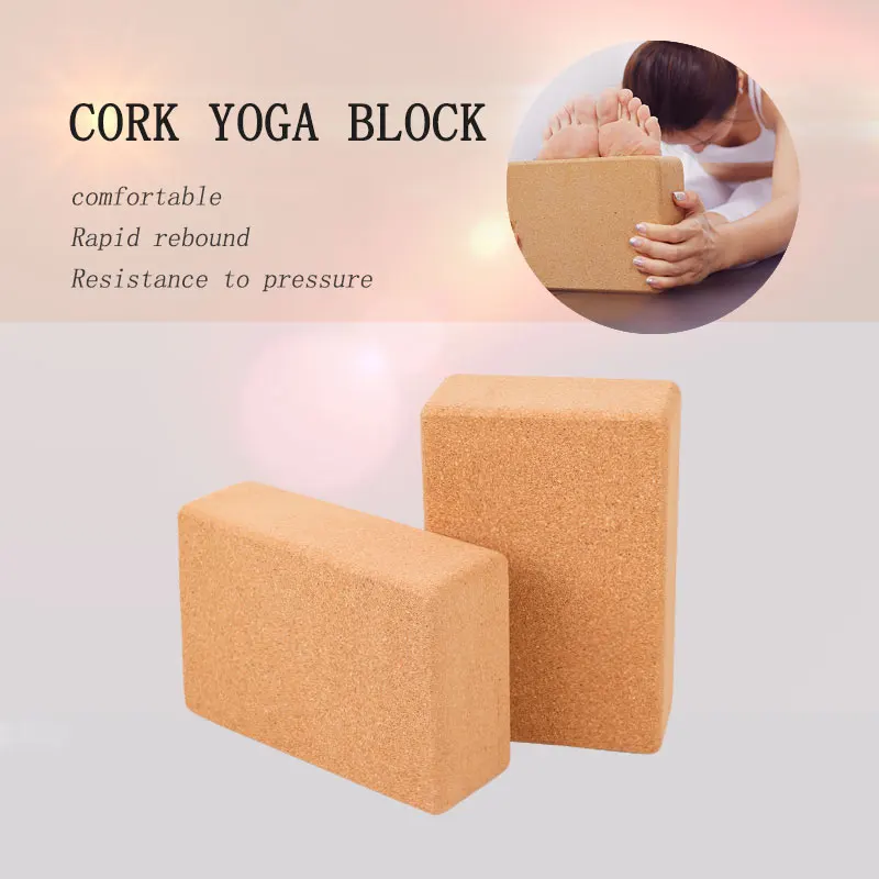 

chrt Recycled Sustainable Eco-Friendly Non-Slip Handstand Blocks Non-Toxic Premium Cork Yoga Block brick