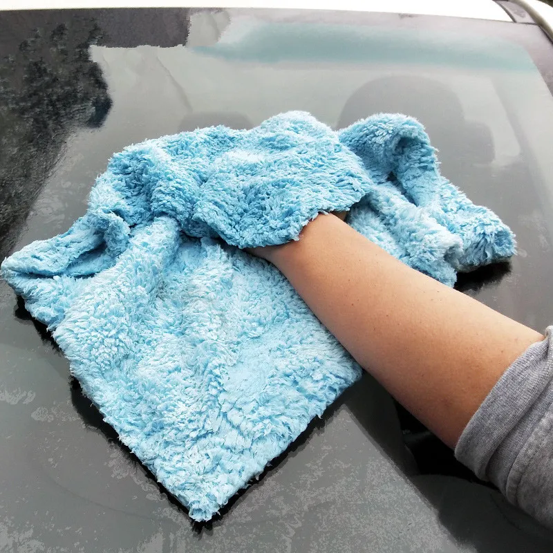 Microfibre Car Cleaning Towel Car Polishing Rag Detailing No Scratch